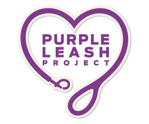 Purple Leash Project logo.